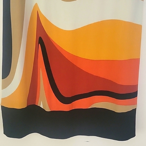 Tiana B. Colorful Abstract Short Sleeve Dress - Picture 3 of 10